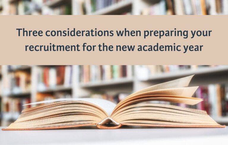 Preparing your Recruitment Strategy for the New Academic Year