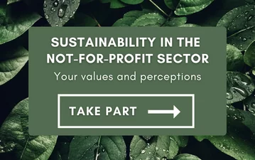 Sustainability in the not-for-profit sector Blog-thumbnail-Sustainability-survey