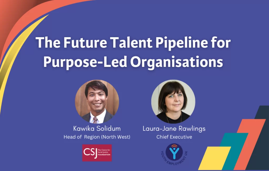 The Future Talent Pipeline for Purpose-Led Organisations Summer Social Blog image