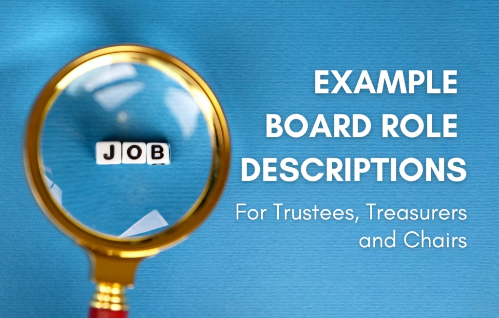 Example job descriptions for Board roles Example Board Role Descriptions (Website) (1)
